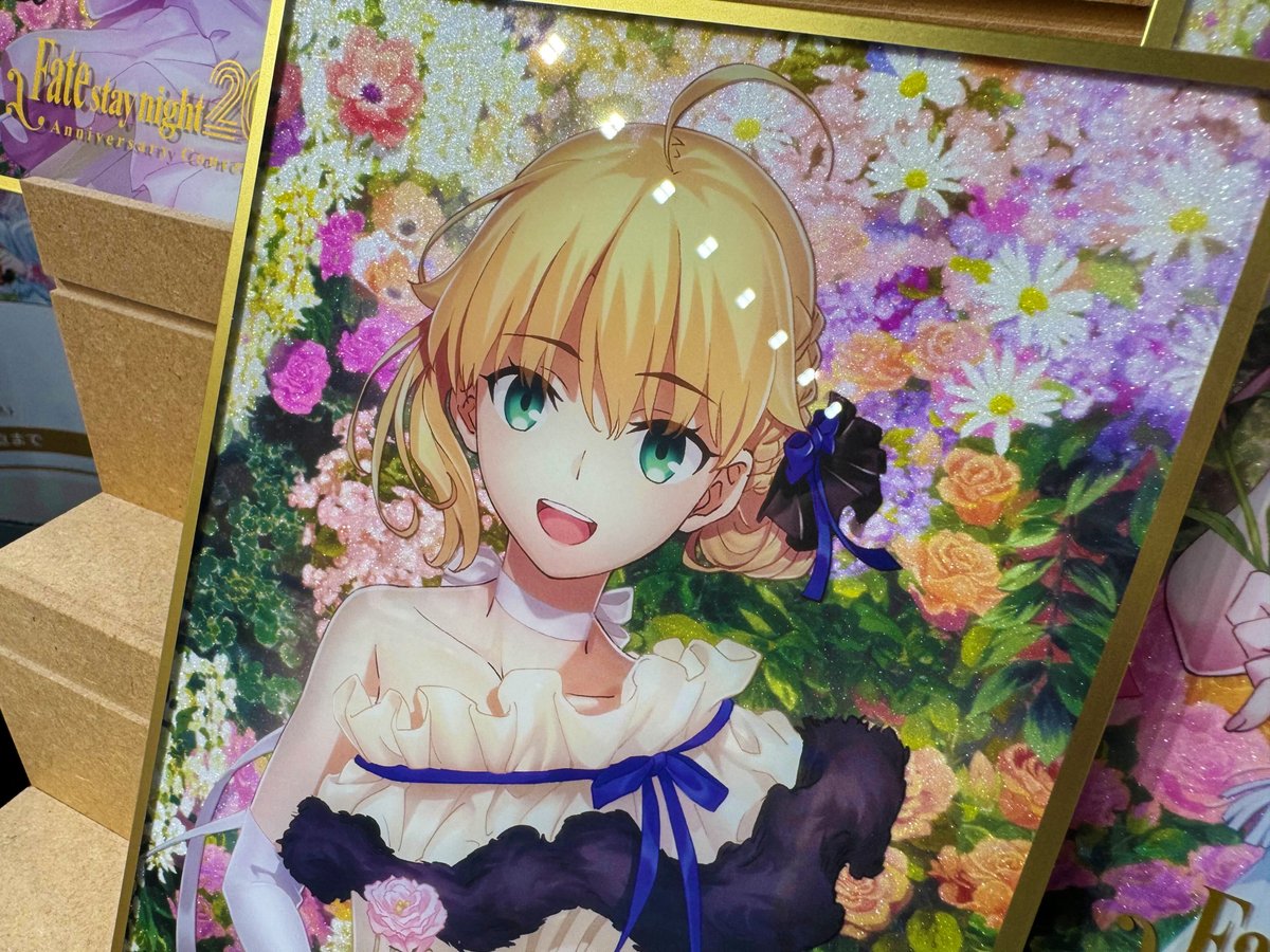Fate 20th アクリル色紙 セイバー 桜 凛 セット WEBSHOP】 『Fate/stay