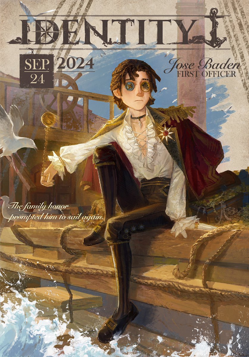 第五人格 バースデー 誕生日 キャンバスボード 一等航海士 Identity V