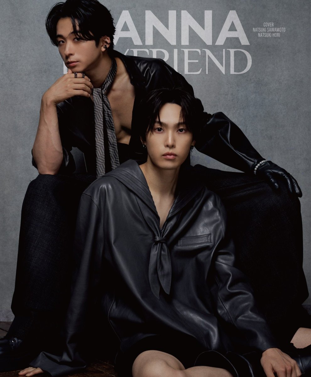 澤本夏輝 #堀夏喜 10/29発売 #GIANNABOYFRIEND ⚡️W表紙解禁