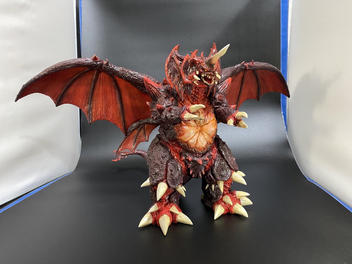 ツクダホビー 1/350 ゴジラVSデストロイア ゴジラ 1995 ソフビ ツクダ