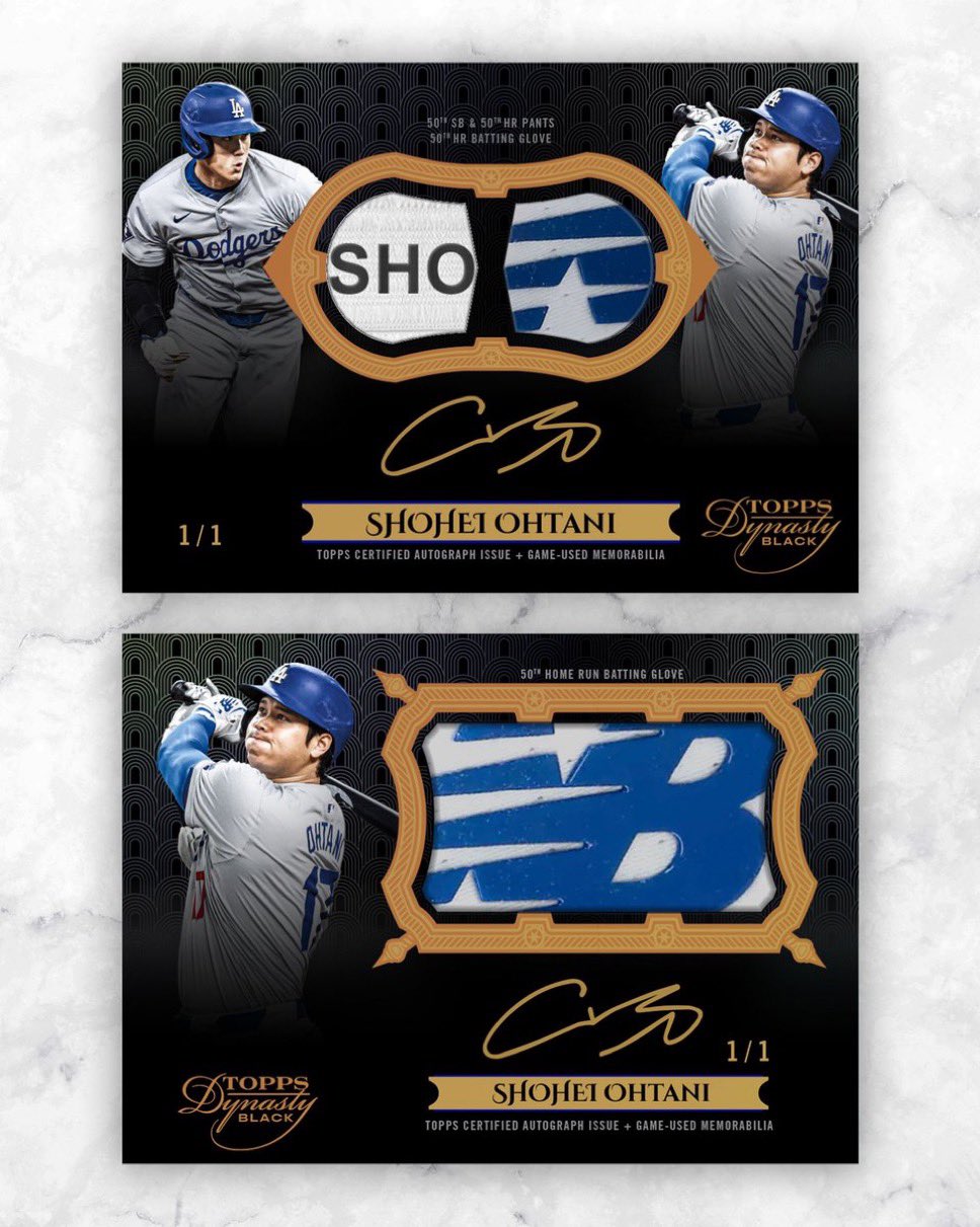 ☆5セット☆大谷翔平50-50トレーディングカード Topps