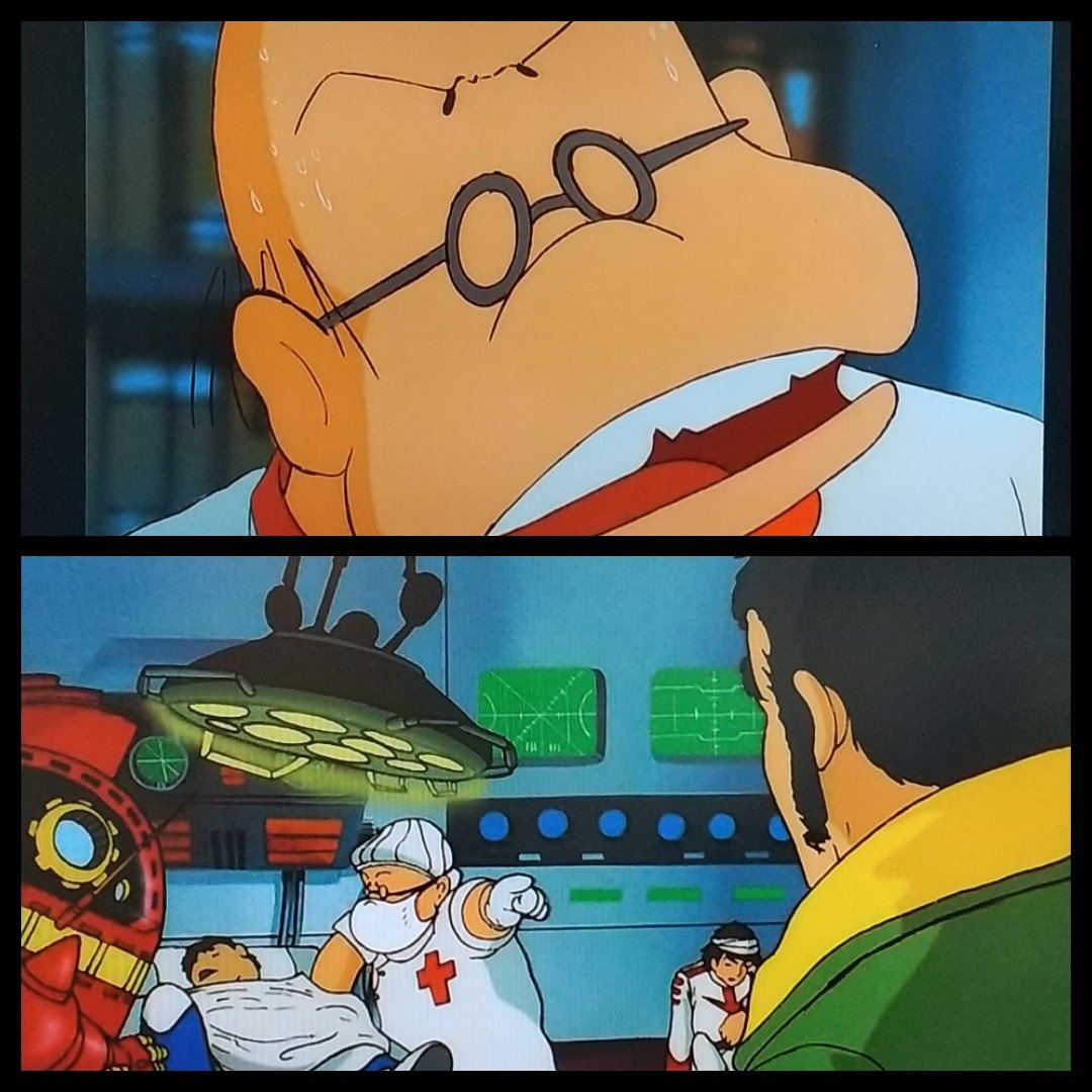 10月1日は、宇宙戦艦ヤマトの艦医 佐渡酒造 先生のお誕生日です