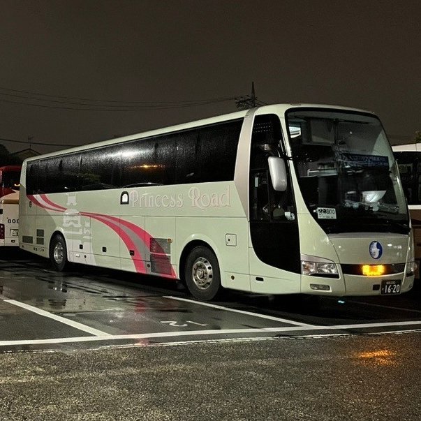神姫バスさんのプリンセスロード号！🚌 私の大好きな車両です🥰 名前の