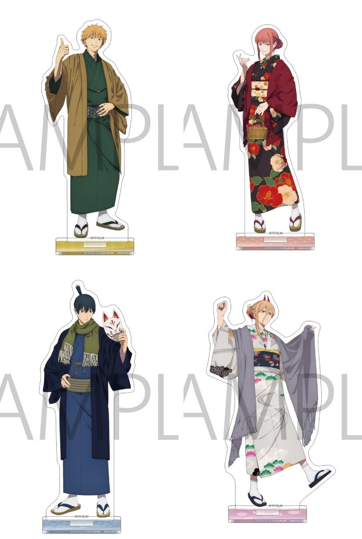 アニメイトオンラインで予約開始！ チェンソーマン アクリルスタンド