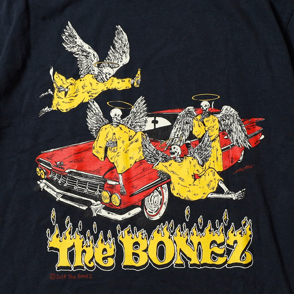 貴重】The BONEZ スカルT 2XL The BONEZ Vintage Tee #2 XXL The BONEZ