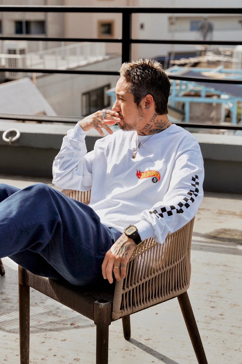 New Goods Info】 CAPI CORE VAN Checker L/S Tee PRICE:¥7,000- (in