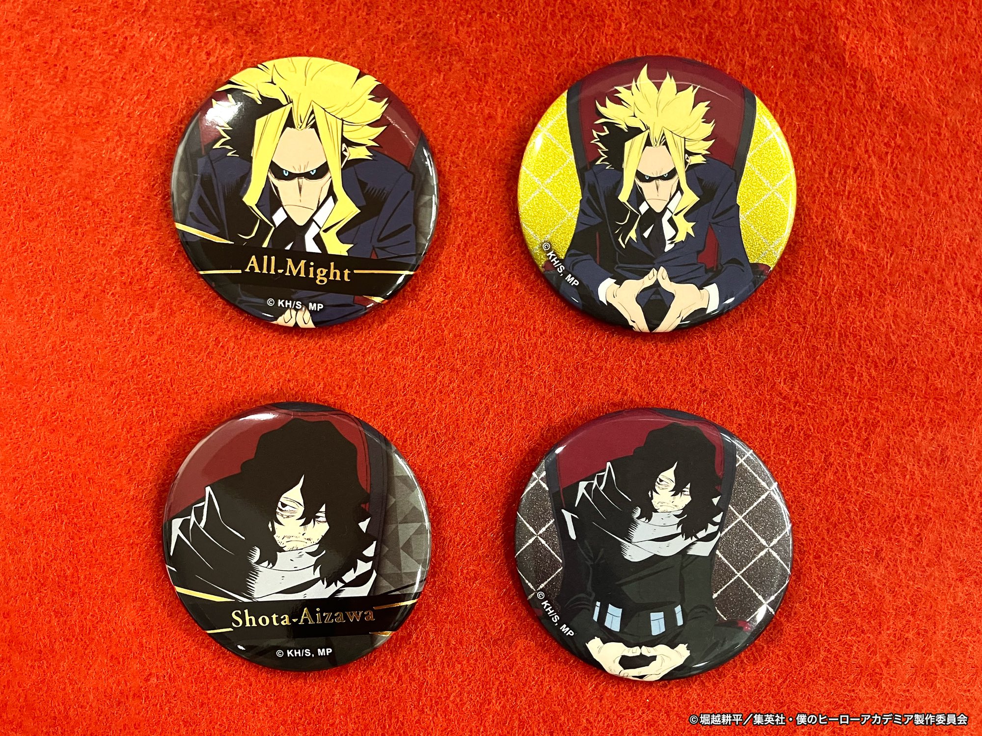 相澤消太 缶バッジ カードホルダー 相澤消太 缶バッジ カードホルダー