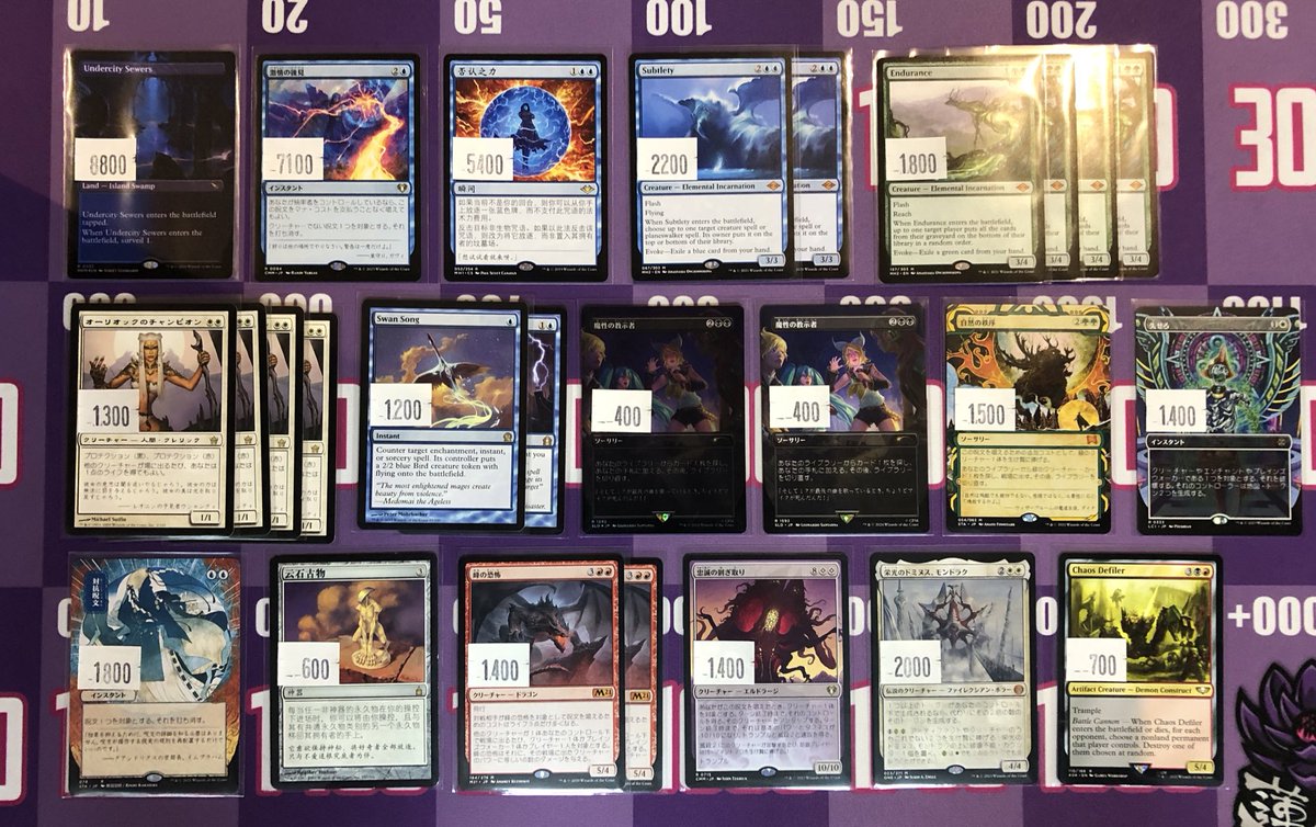 MTG 地底街の下水道 2枚 中国語 MTG 地底街の下水道 2枚