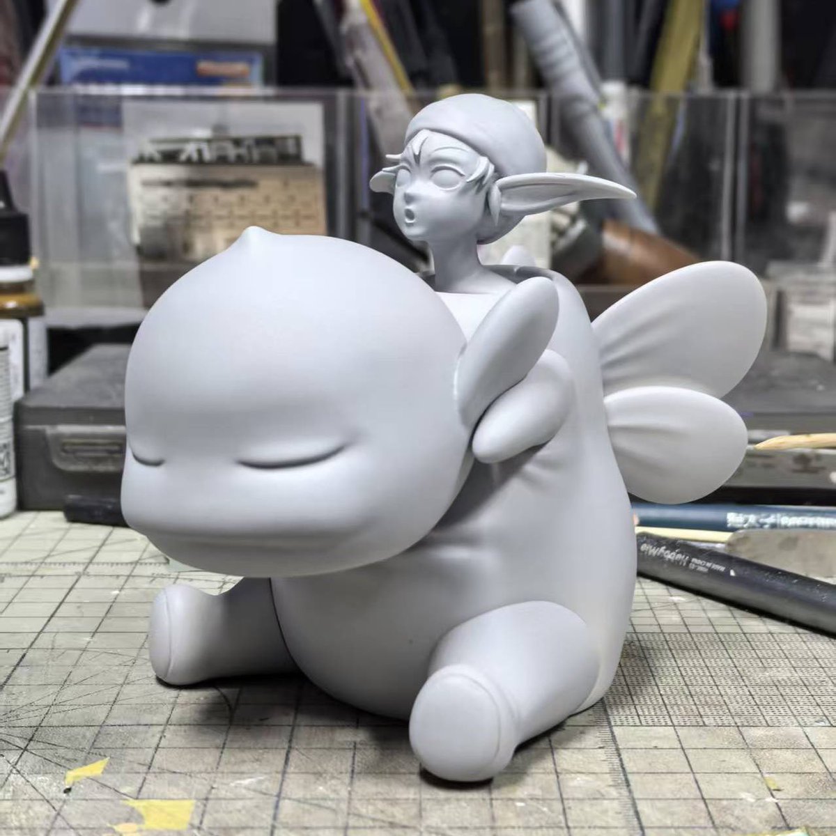 周峰ShanRen 「六翼」 ガレージキット クリーチャー ワンフェス購入品