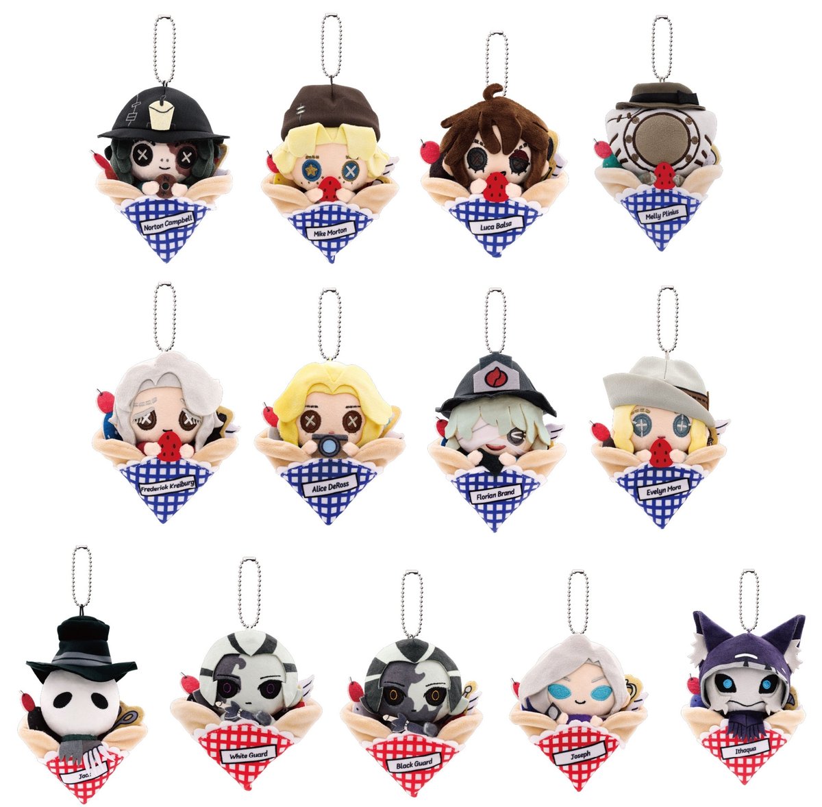 アニメイトオンラインで予約開始！ Identity V クレープぬいぐるみ