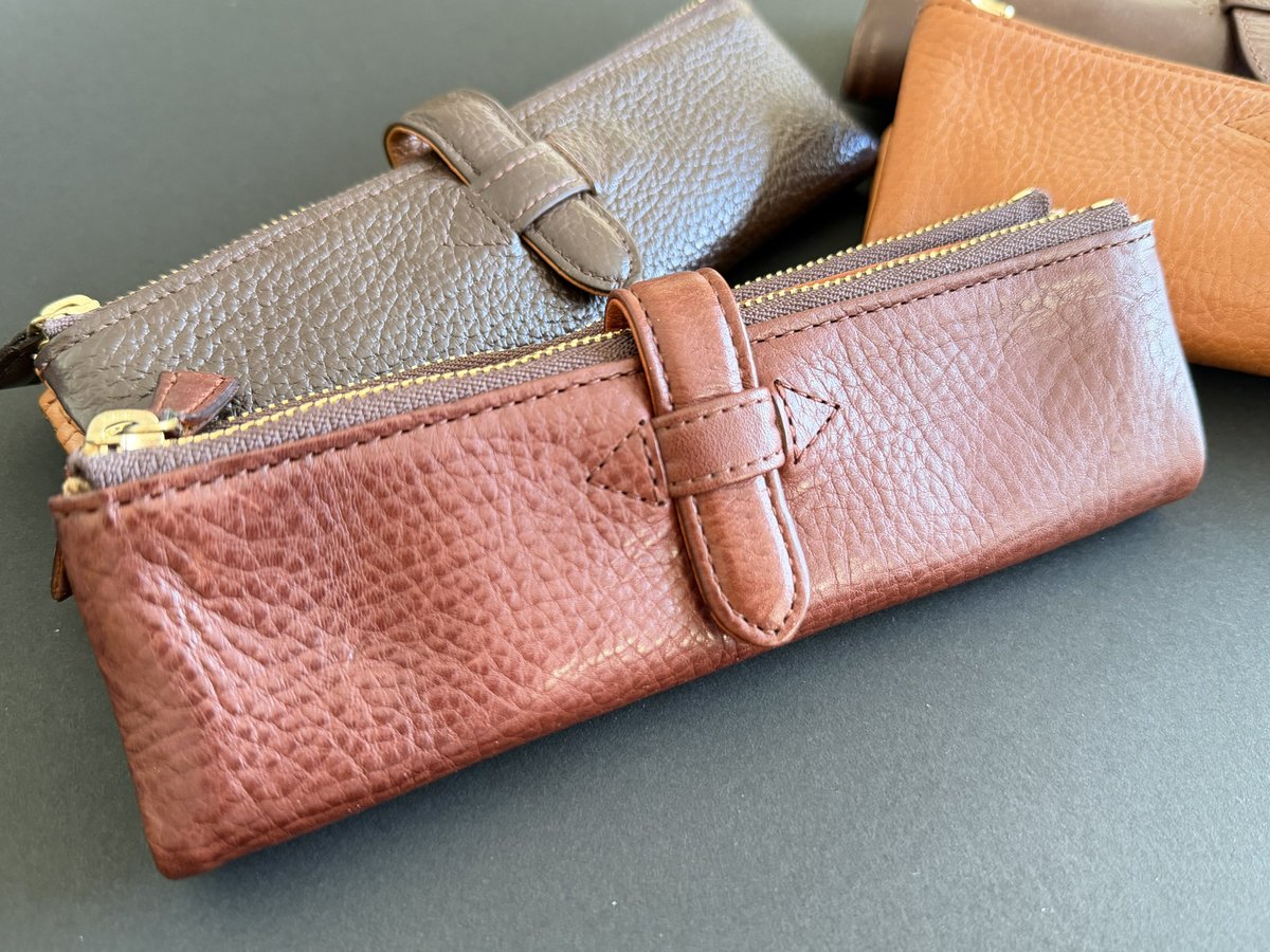 初代ルポペンケース！ アリゾナレザーの質感が最高♪ #シーカンパニー