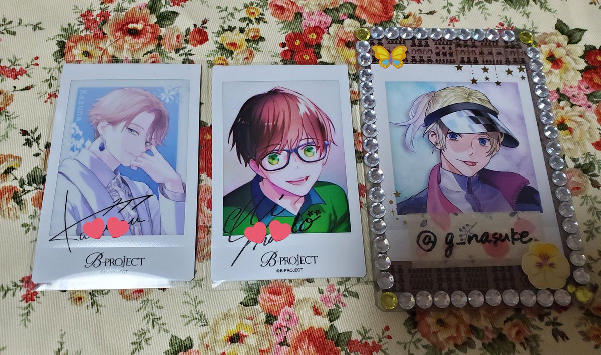 Bプロ 増長 サインチェキ 増長和南 B-PROJECT チェキ風ブロマイド 複製