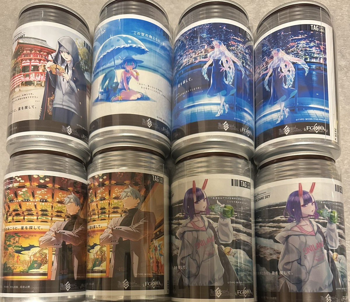 パーシヴァル FGO 自販機 烏龍茶 ラベル缶 Fate/Grand Order』10周年を
