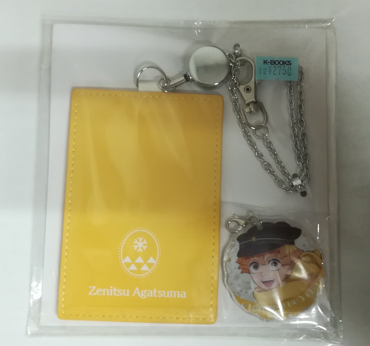 鬼滅の刃 AGF2025 EarlyWinter パスケース 我妻善逸三点セット 入荷