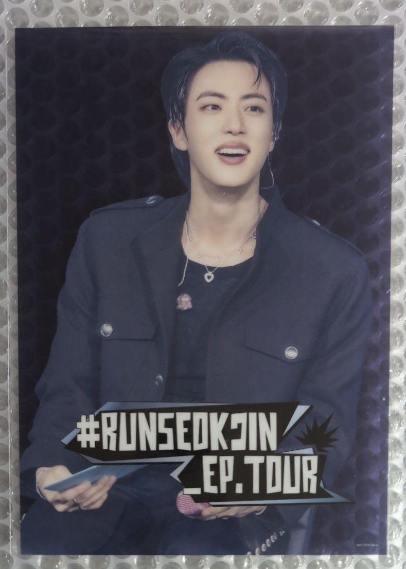 Weverse特典RUNSEOKJIN_EP.TOUR in JAPANデジコ無 BTS JIN