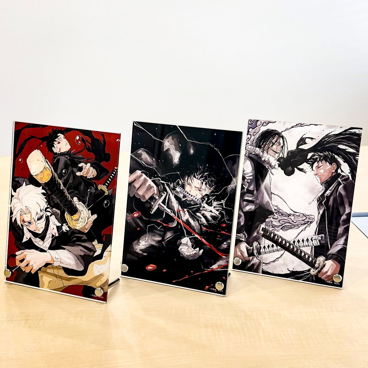 カグラバチ ゼブラック 当選品 応募 原画 アクリルボード カグラバチ