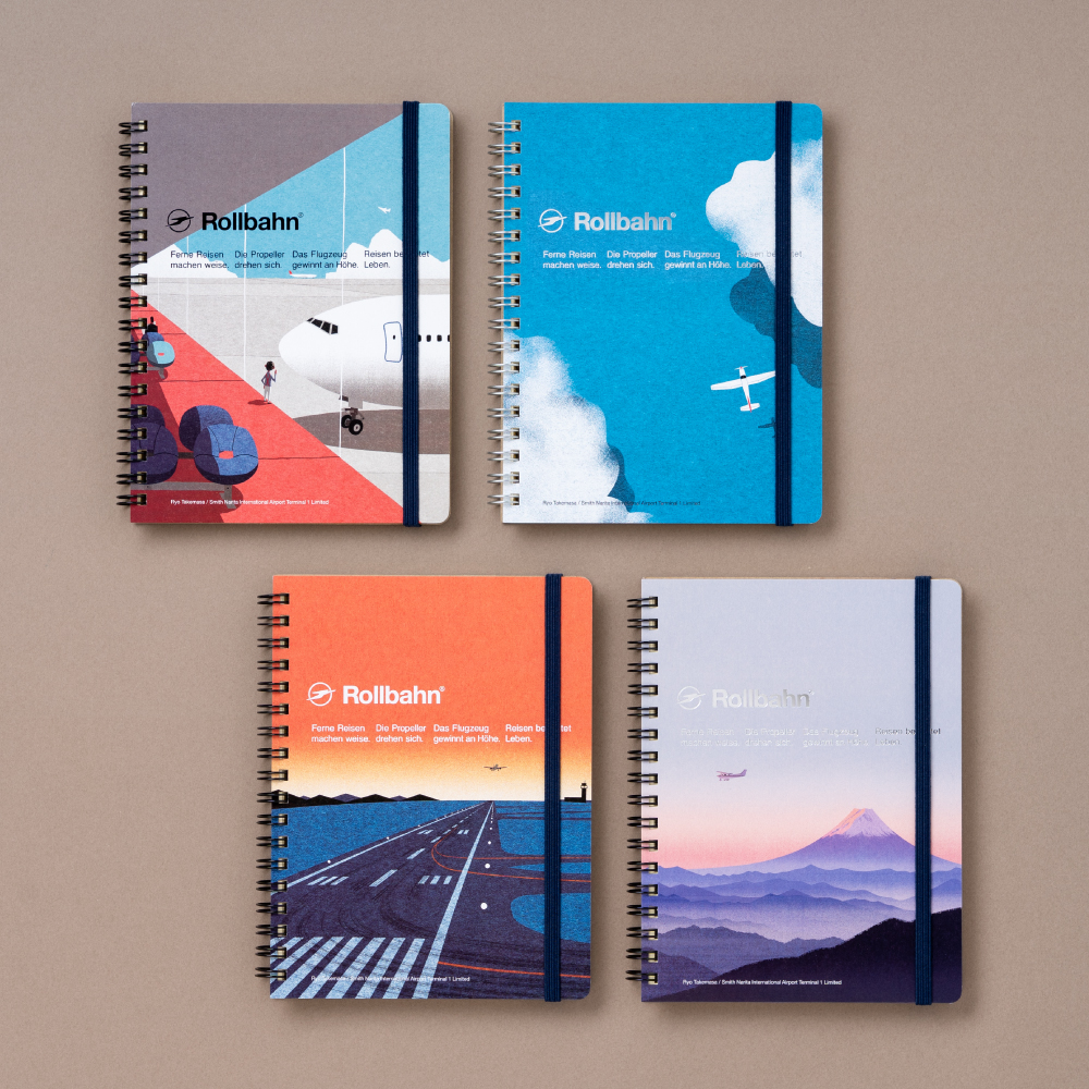 廃盤品○武政諒ロルバーンL ポケット付きメモ 4種類セット 第二弾！