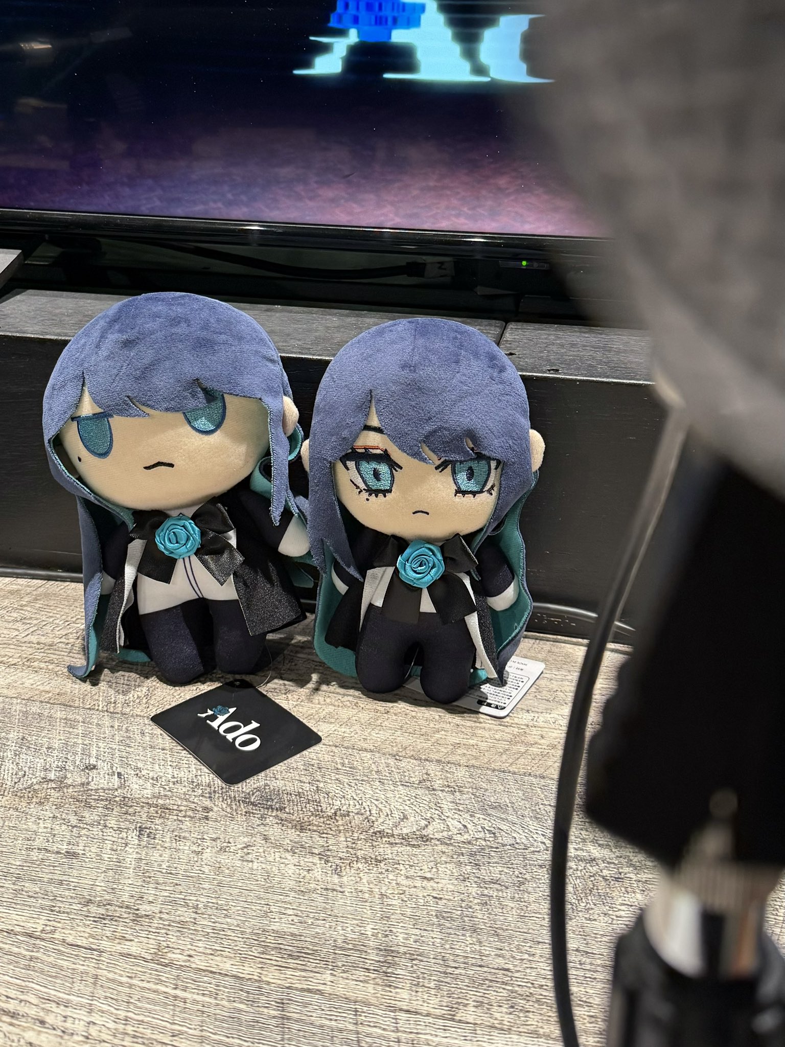 生まれましたよ おめでとうAdoちゃんぬいぐるみ A B 2個セット ado