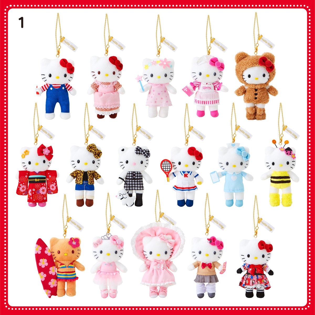キティ サンリオ まとめ売り キーホルダー マスコット キティ サンリオ