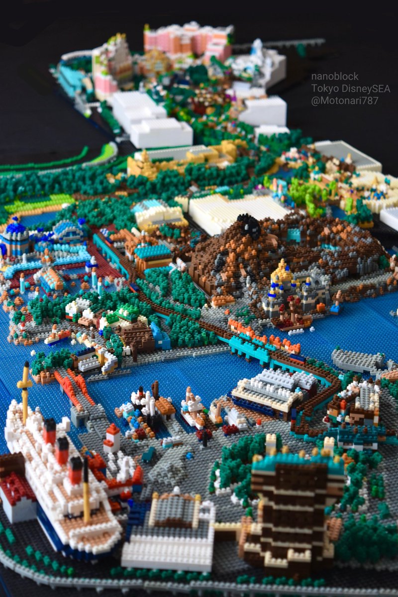 ナノブロック作品2024-05】 「Tokyo DisneySEA 2024」 東京ディズニー