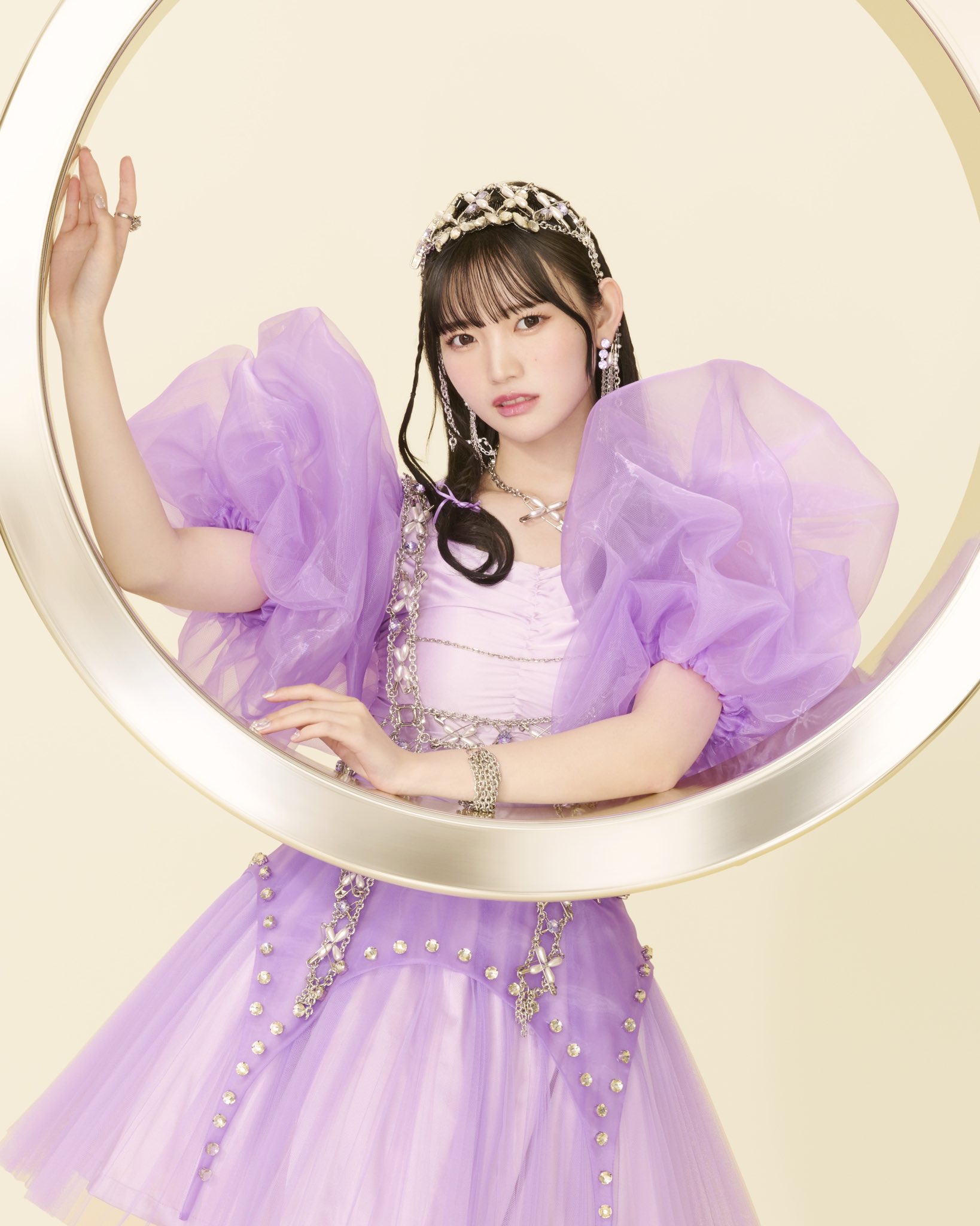 CUTIE STREET OSHI API Zip-up hoodie 真鍋凪咲 CUTIE STREET OSHI API