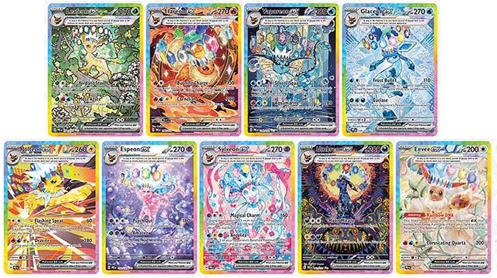 ブイズSAR9種類が判明？】 英語版ポケモンカード「Prismatic