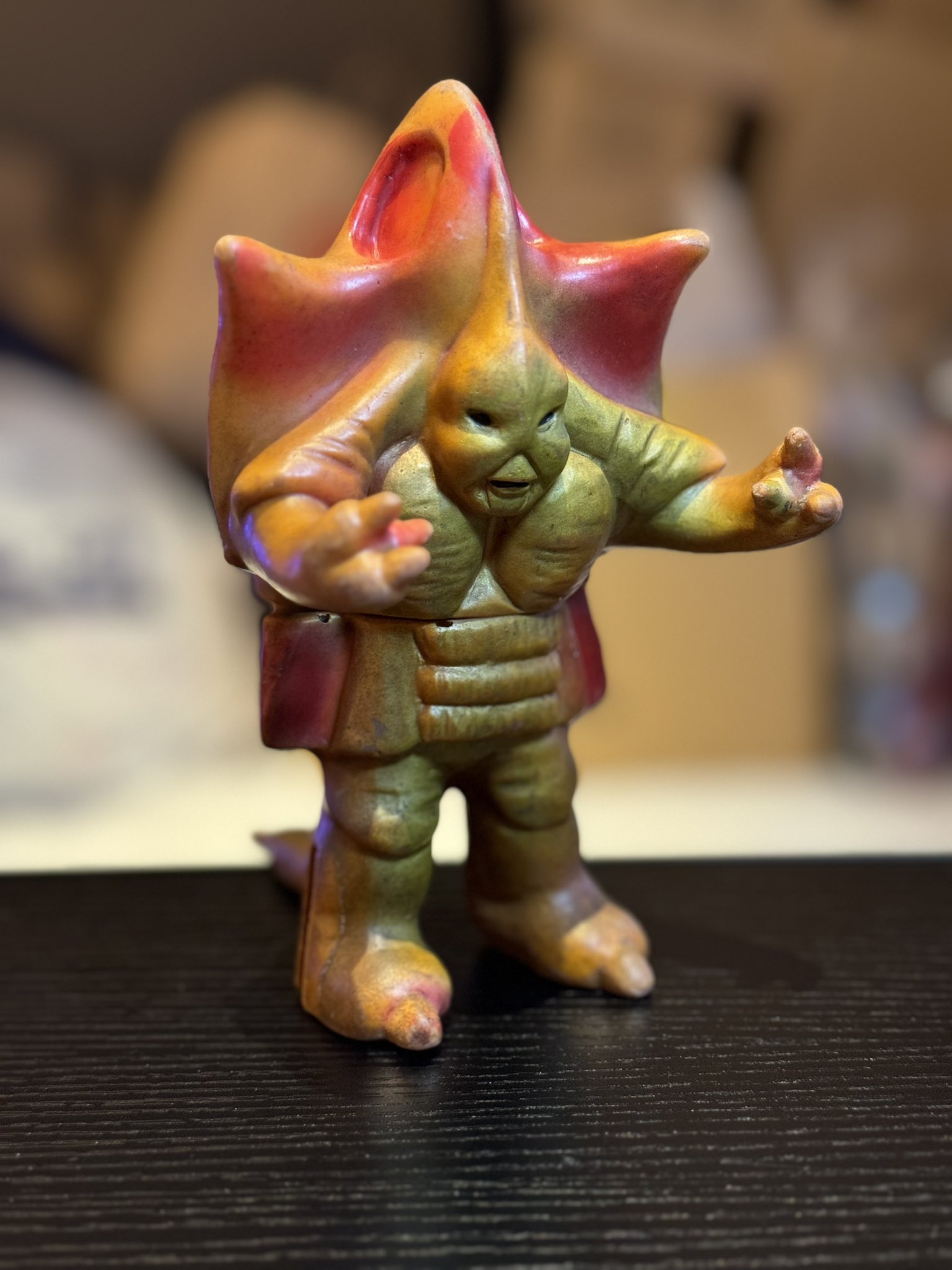 当時物 ブルマァク 怪獣 インベラー ミラーマン ソフビ 【公式通販】