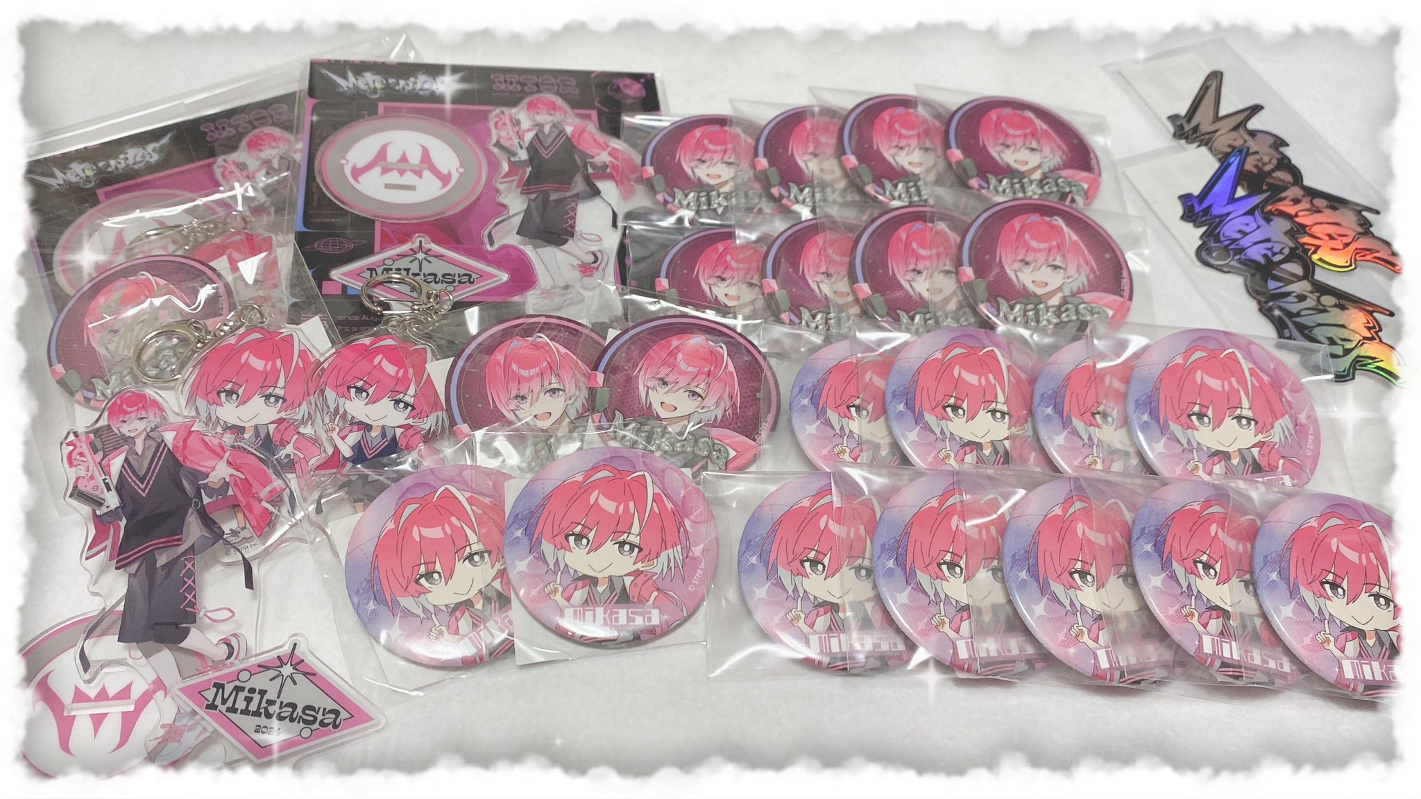 みかさくん 缶バッジ めておら Meteorites winter めておら Meteorites