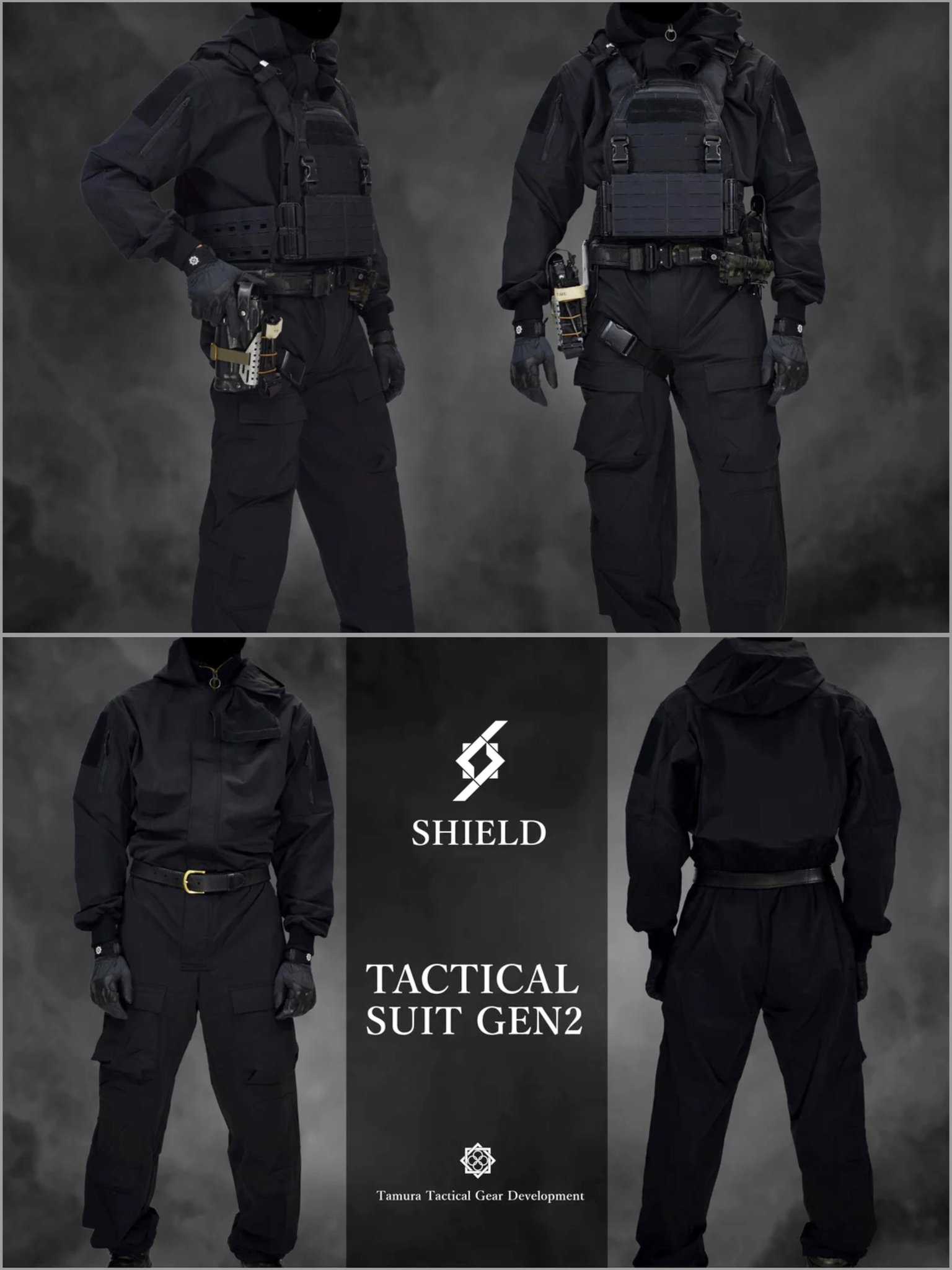田村装備開発”SHIELD” Tactical Suit GEN2 Mサイズ 特殊部隊向け装備品