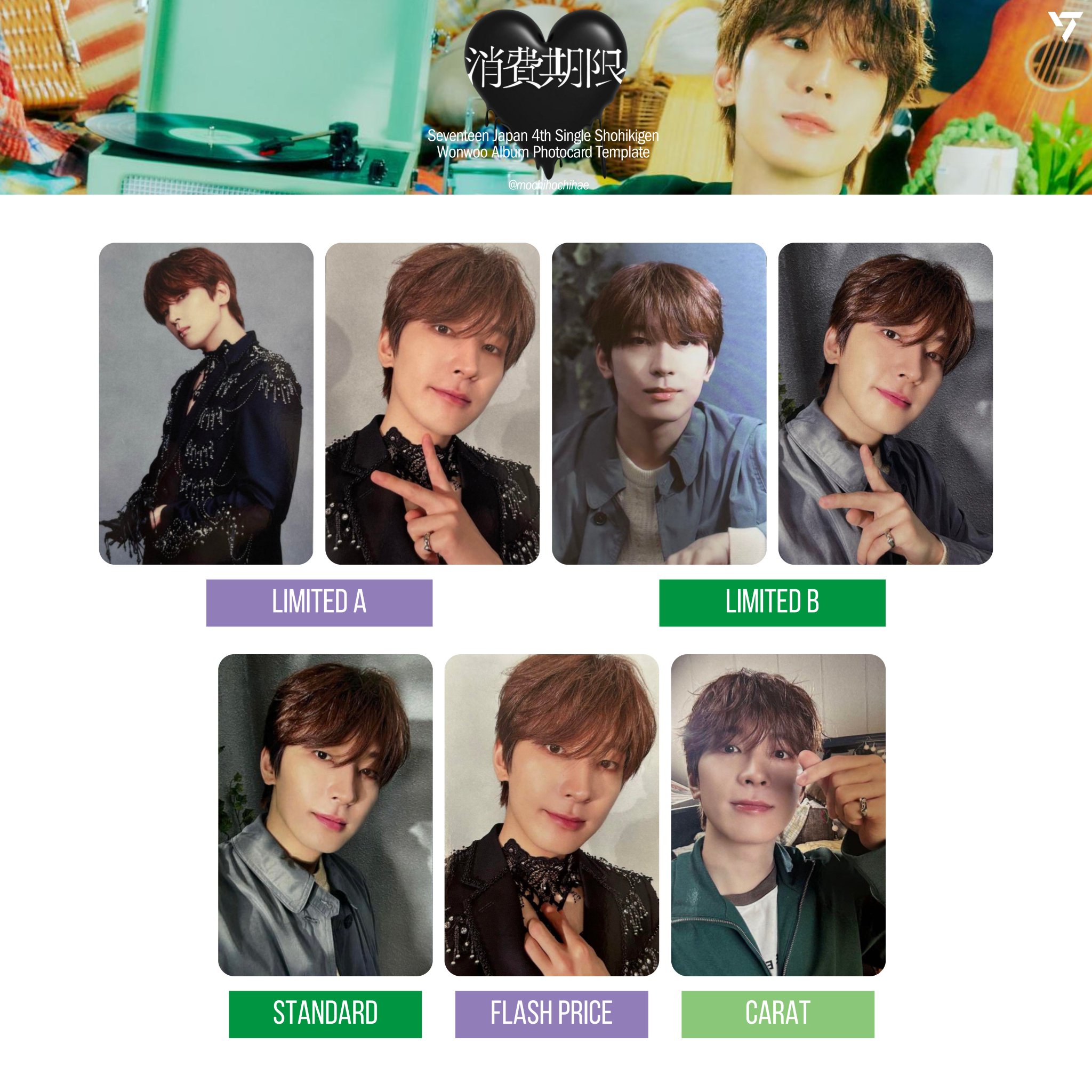 SEVENTEEN セブチ SEVENTEEN ウォヌ anode トレカ その他 コンプリート