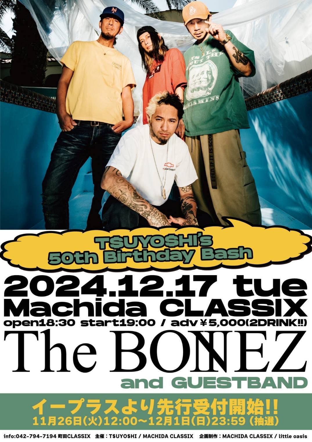 kj着The BONEZ T$UYO$HI 50th cootie