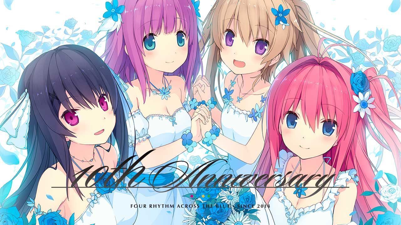 蒼の彼方のフォーリズム あおかなカフェ展示ポスター 有坂真白 蒼の