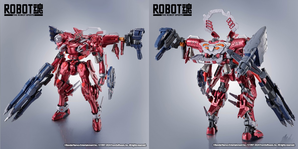 今週の新商品】 『ARMORED CORE VI FIRES OF RUBICON』より 「ROBOT魂