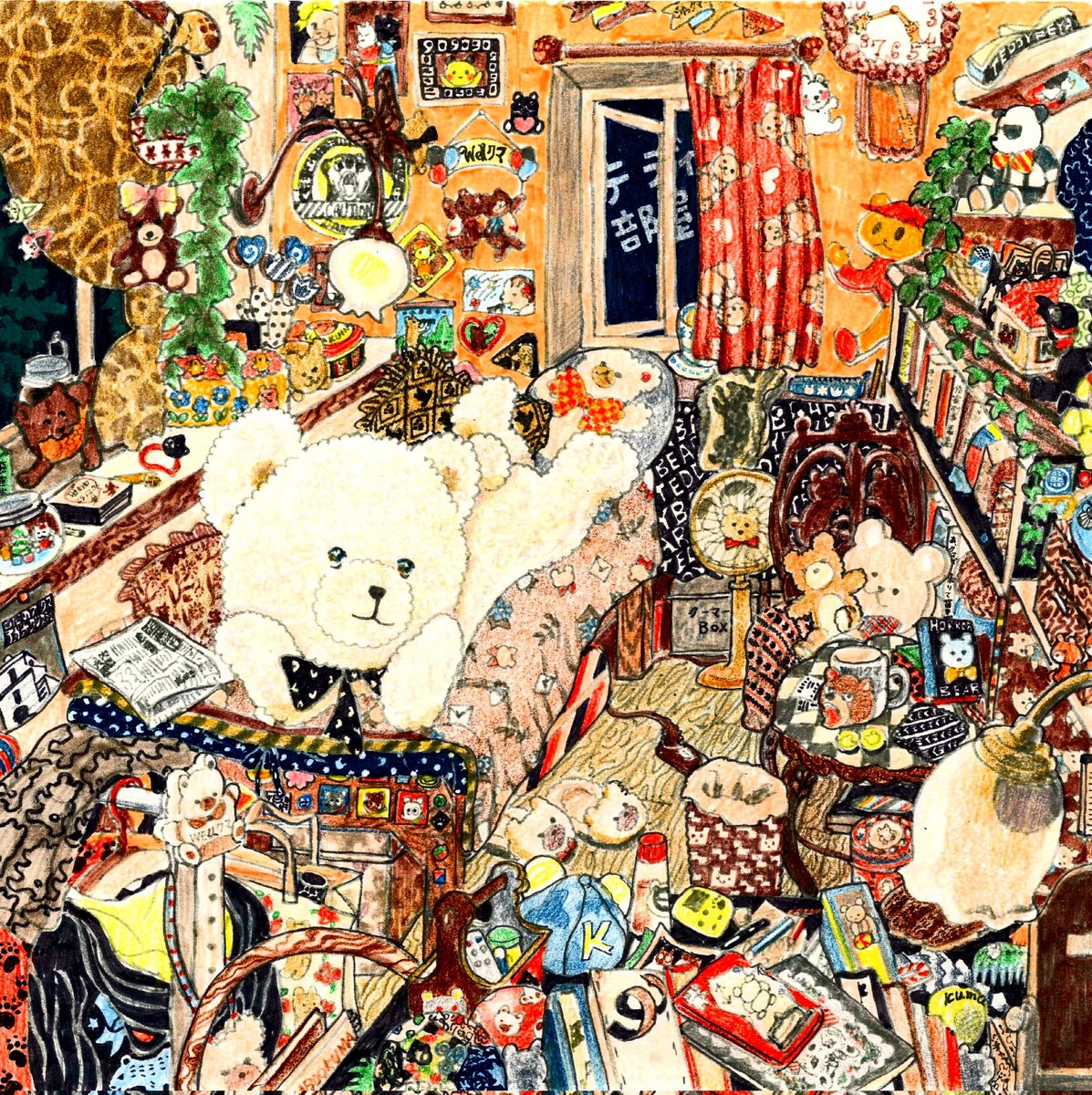 絵画 テディベア メルヘン画 子ども部屋 絵画 テディベア メルヘン画