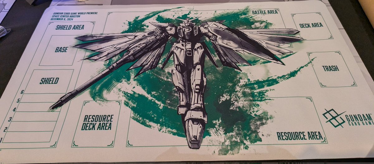 非売品】ガンダムカードゲーム プレイマット ガンダムW ウイング