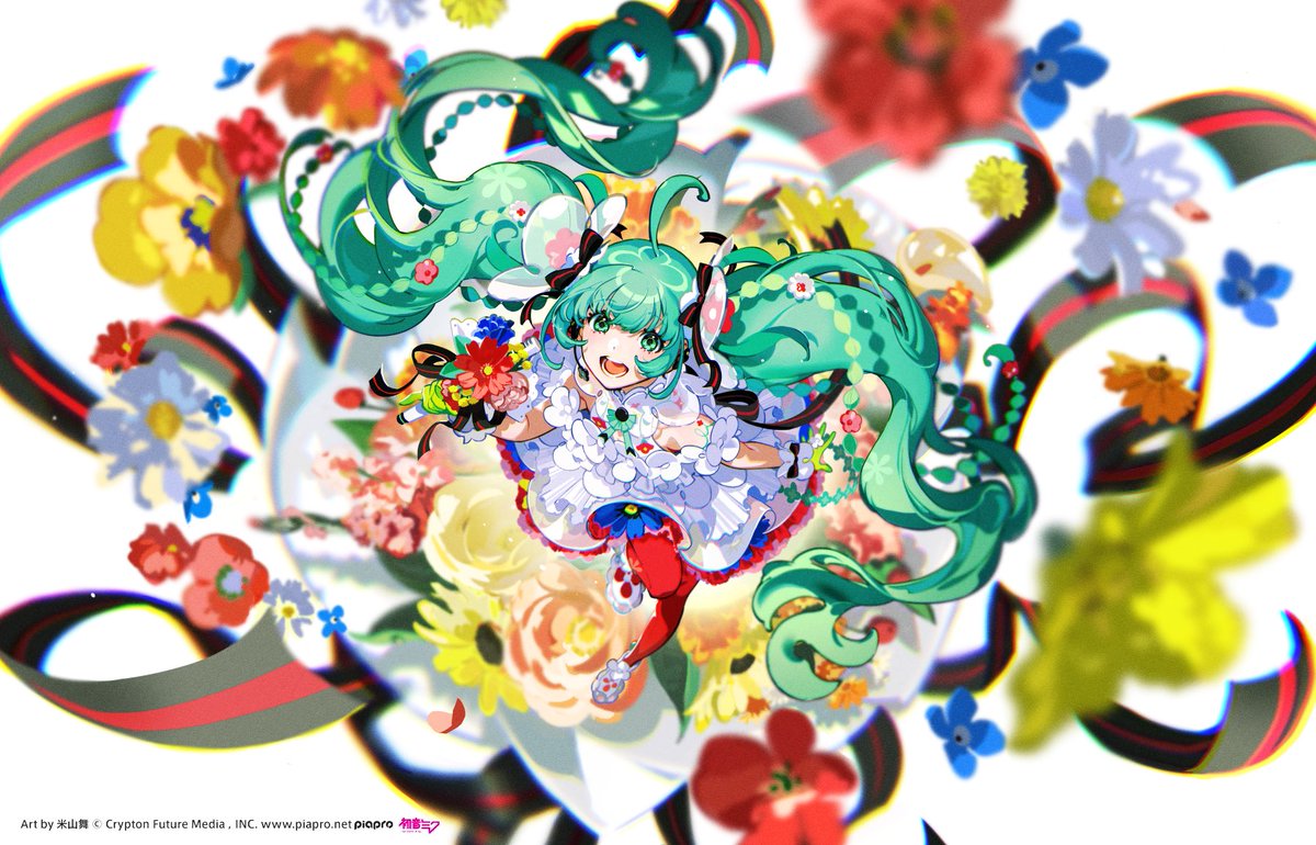 お知らせ】 2025年に開催される初音ミクJAPANツアーのビジュアルと