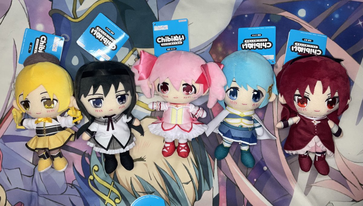 まどマギ ローソン限定 ちびぬい まどマギのちびぬいがやっと届い