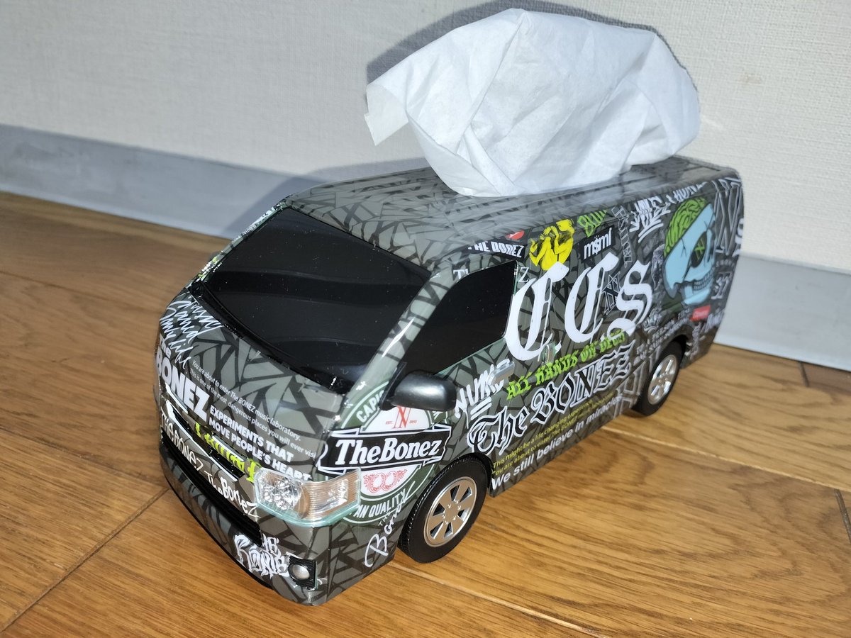 TheBONEZ CAPI CORE VAN Tissue Box 数量限定品 the bonez CAPI CORE