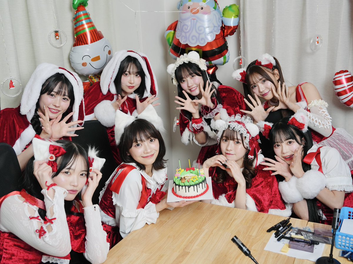 お*け様 桜庭遥花 CUTIE STREET 愛知 お渡し会 クリスマス衣装 チ