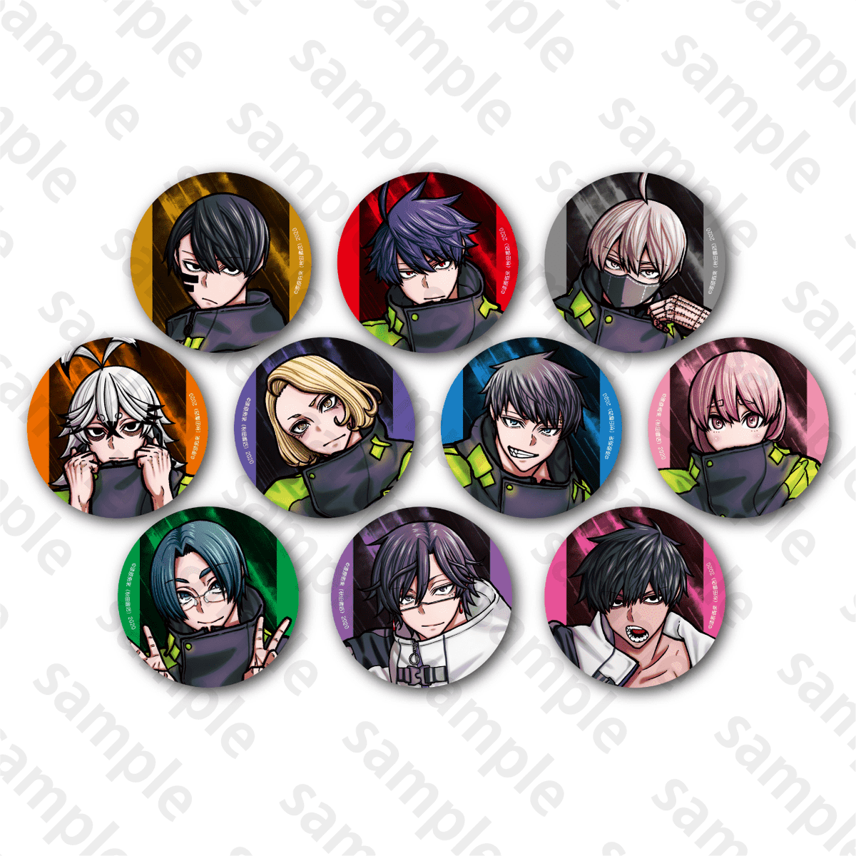 桃源暗鬼 コミケC105 缶バッジ 桃角桜介 桃源暗鬼 コミケC105 缶バッジ