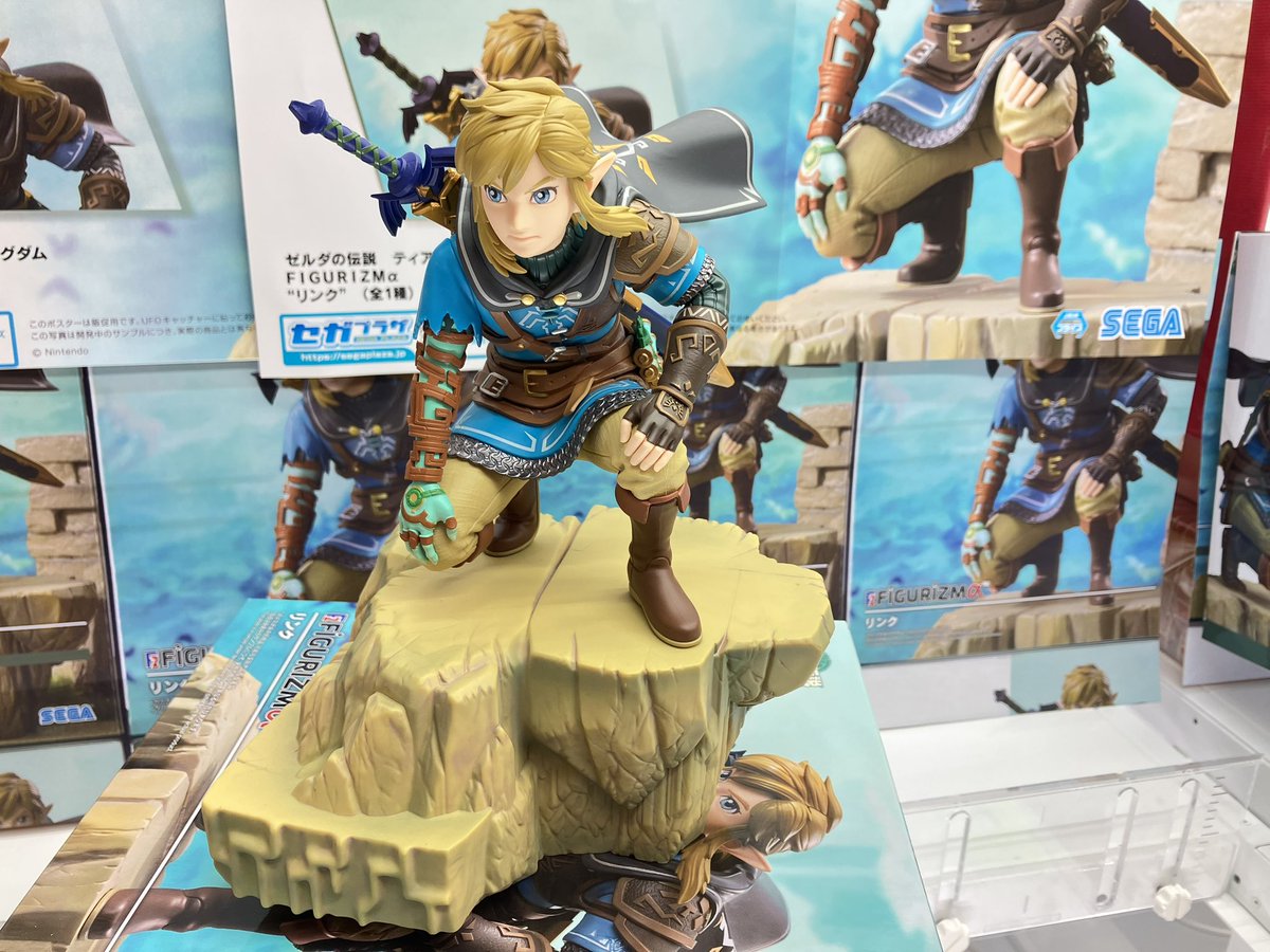 ゼルダの伝説 リンク FIGURIZMAα 6個セット ゼルダの伝説 FIGURIZMα