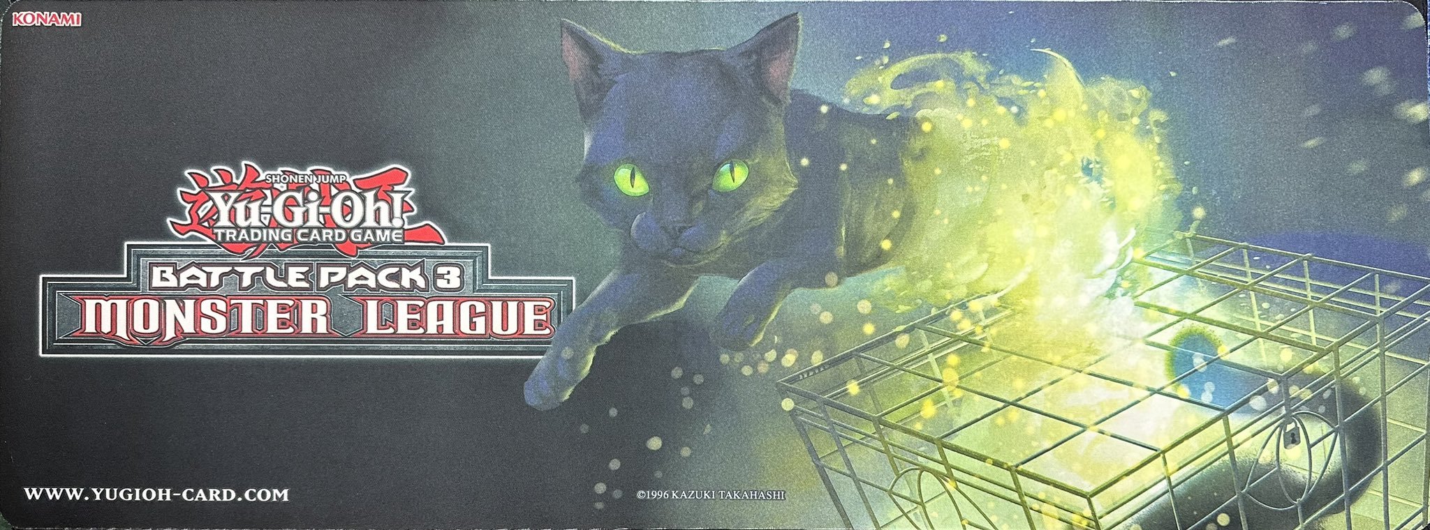 遊戯王 英語 プレイマット 公式 量子猫 Quantum Cat ハーフマット 海外