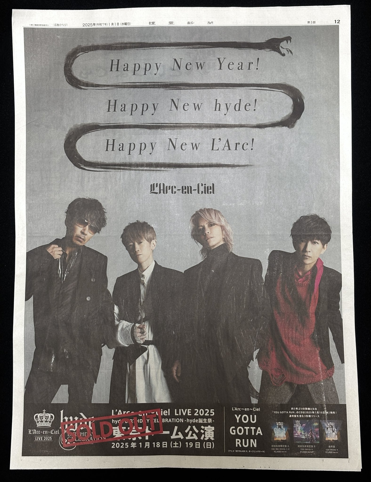 非売品 L'Arc DAY 95 としまえん イベント タペストリー ラルク