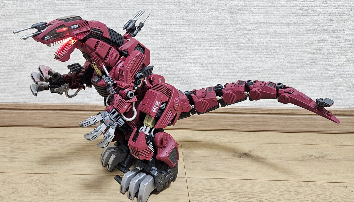 ブラッディデスザウラー 塗装仕上品 説明欄必読 D-スタイル ゾイド