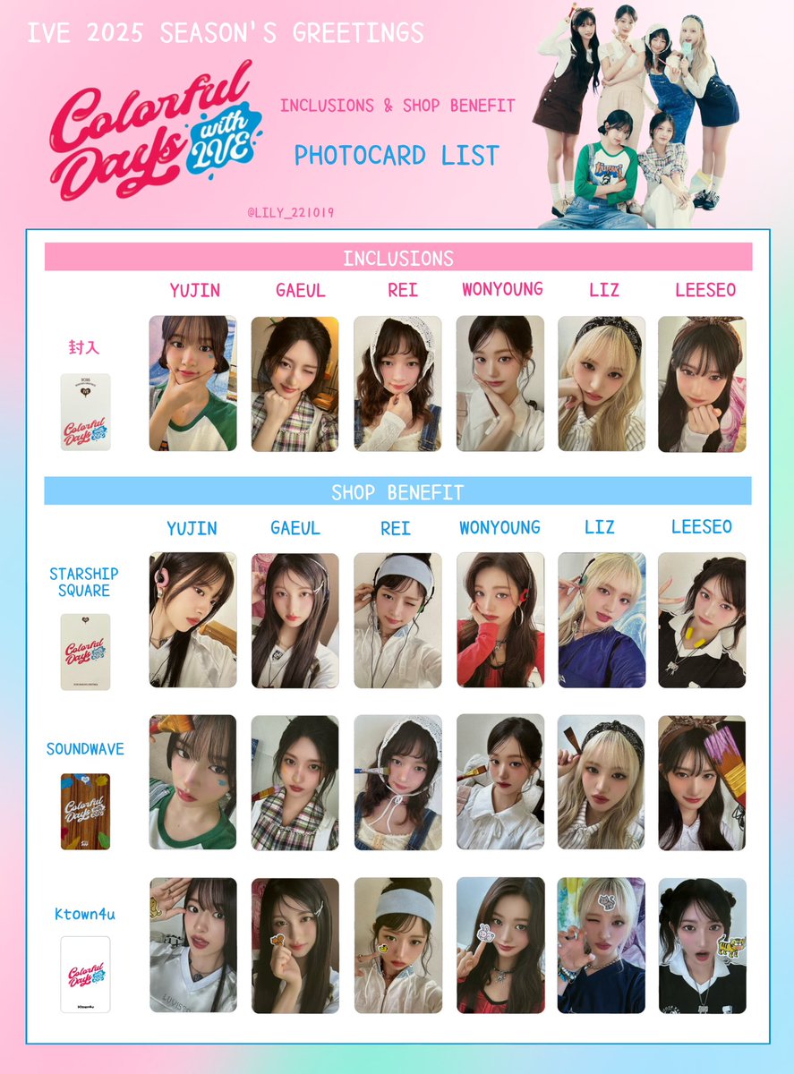 IVE リズ シーグリ 2022 soundcontents 特典 トレカ IVE 2022 シーグリ