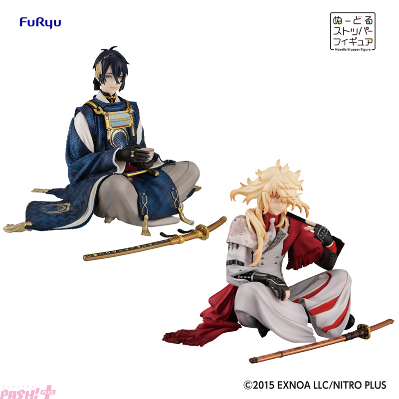 刀剣乱舞】三日月宗近と一文字則宗がぬーどるストッパーフィギュアに