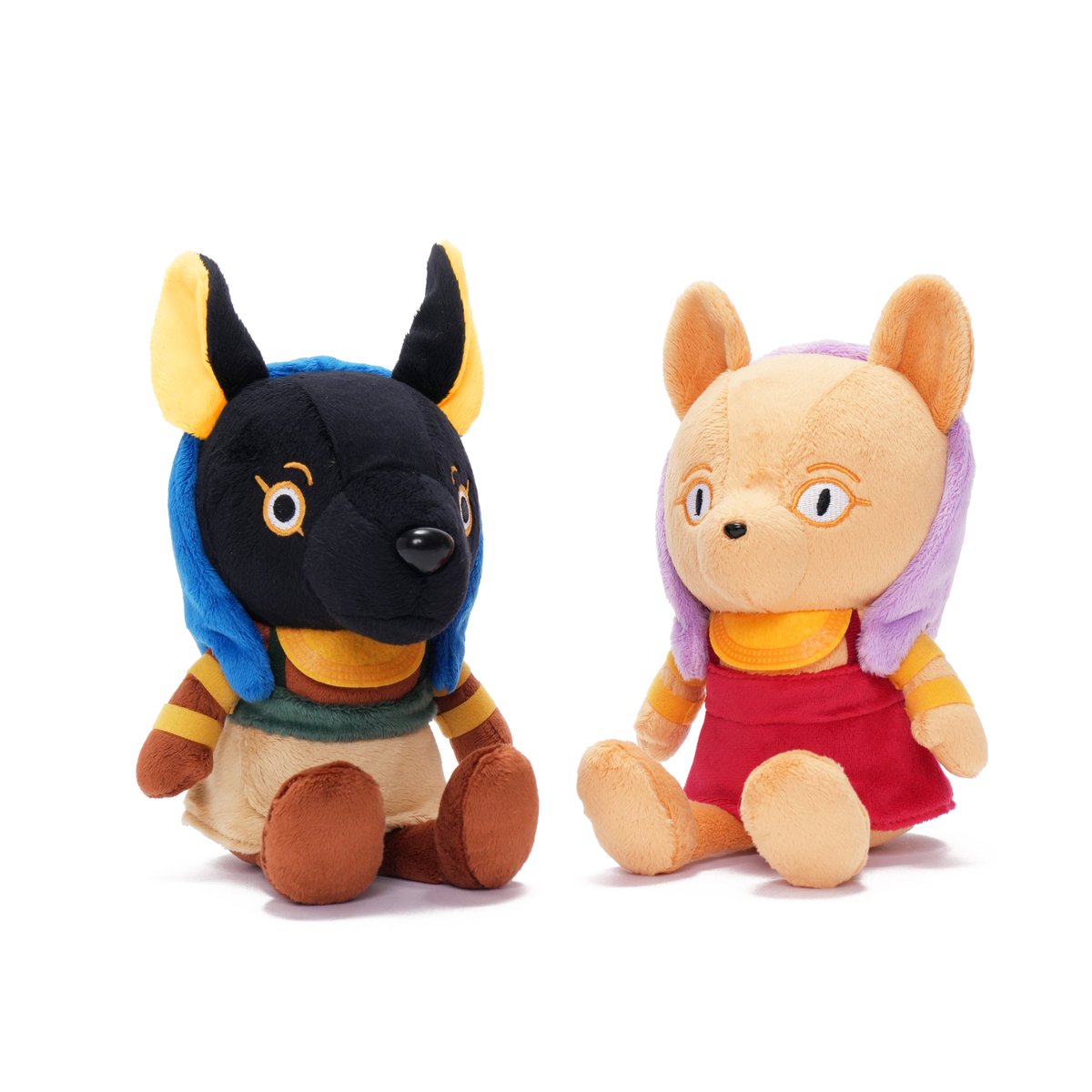 🛒#古代エジプト展 グッズ情報🛒 □ぬいぐるみ アヌビス/バステト