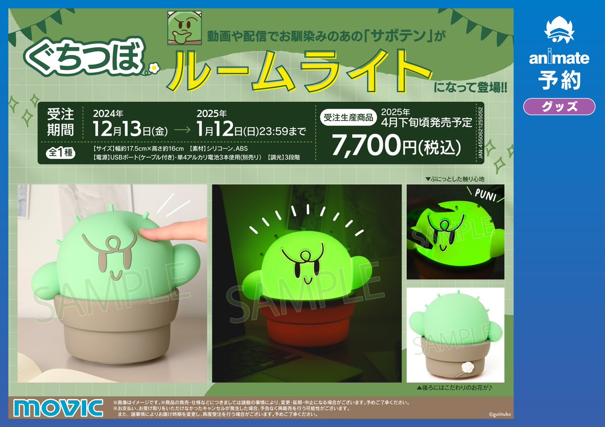 ぐちつぼ ルームライト