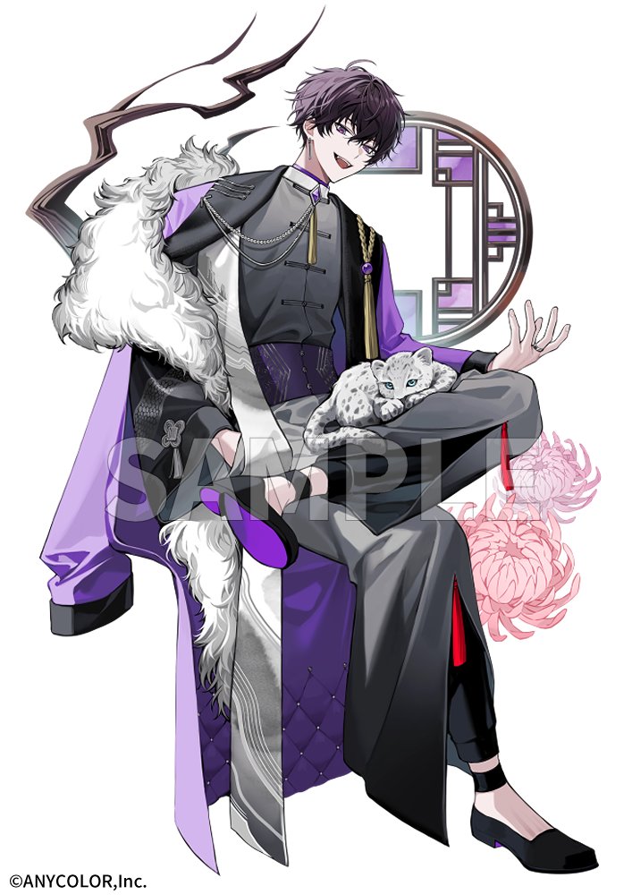 にじさんじ 7周年 ART缶バ 佐伯イッテツ にじさんじ 7