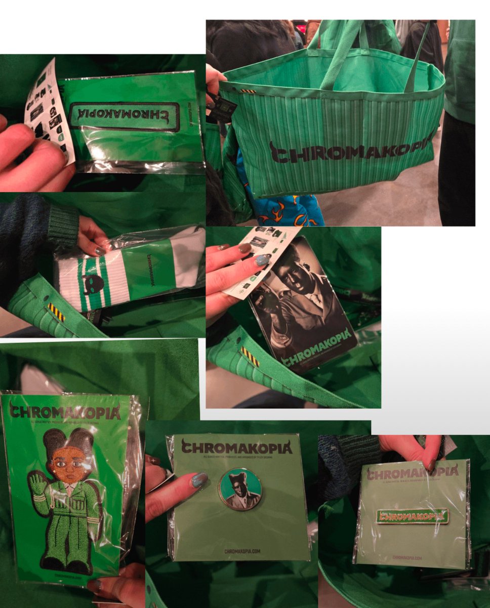 First look at the VIP merch for Tyler The Creator's CHROMAKOPIA